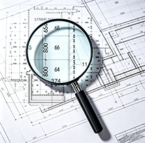 A CAD drawing created from on-site measurement sketches, ensuring precise stone project specifications.
