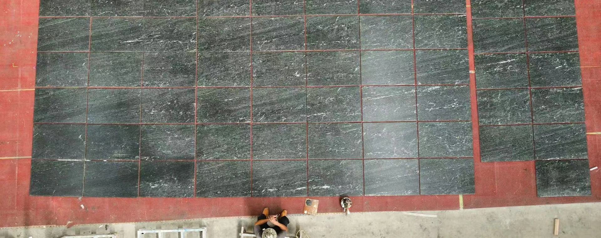 cosmos black leather finished factory dry lay