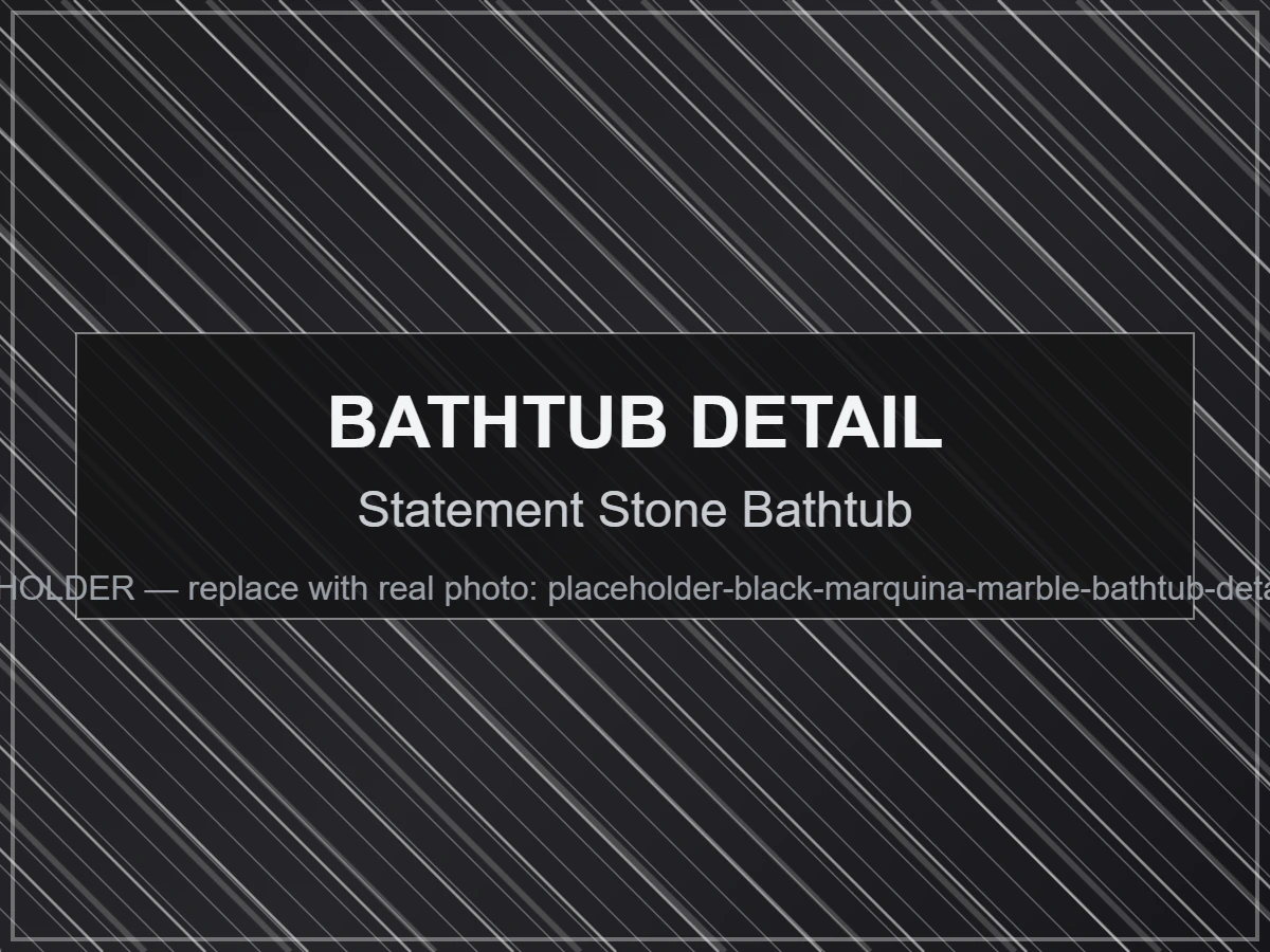 Stone Bathtub