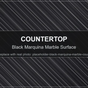 Black Marquina Marble Surface - Black Marquina Marble
