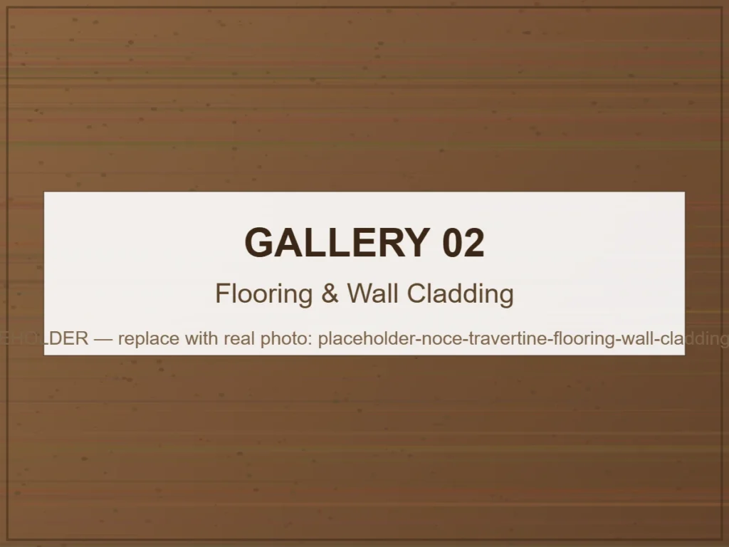 Flooring & Wall Cladding natural travertine stone