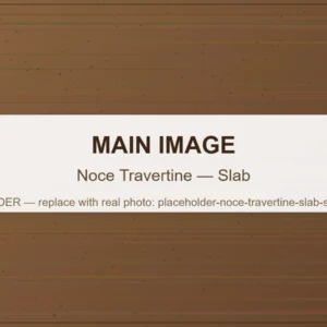 Noce Travertine — Slab natural travertine stone
