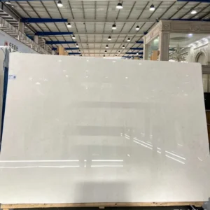 Royal Botticino beige marble slabs with flowing natural marble patterns
